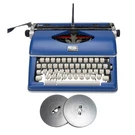 Royal Consumer Retro Manual Typewriter (classic Blue). Fixed Price $269.99.