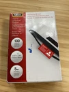 Fellowes 100 Thermal Laminating Pouches Pre-punched Id Cards 5 Mil 2.63 X 3.88. Fixed Price $13.99.