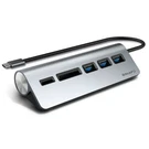 Aluminum Usb Type-c Hub Adapter W/3 3.0, Sd/tf Card Reader For Imac Macbook. Fixed Price $16.99.