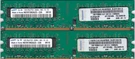 2GB 2X1GB PC2-5300 Samsung DDR2-667 M378T2953GZ3-CE6 Ibm 30R5126 Ram Memory Kit. Fixed Price $7.20.