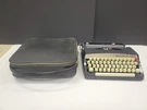 Vintage Remington Rand Model 333 Sperry Portable Typewriter. Case. Fixed Price $100.00.