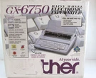 Brother GX-6750 Daisy Wheel Electric Typewriter. Fixed Price $347.68.