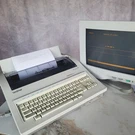 Brother WP-550DS Word Processor With CT-1400 Typewriter Monitor. Fixed Price $350.00.