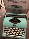 Royal 79101T Classic Manual Typewriter - Mint Green. Fixed Price $200.00.