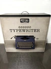 *new In Box* Royal Classic Retro Manual Typewriter Blue. Fixed Price $229.95.