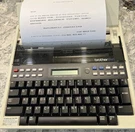 Vintage Brother EP-45 Compact Portable Electronic Typewriter. Fixed Price $119.00.