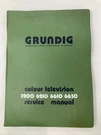 Vintage Grundig Colour Television Service Manual 3200 - 6210 6610 6630. Fixed Price $6.73.