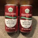 X2 Royal Crown Depilatory Shaving Powder Full Strength Lemon Lime Unbleached 5OZ. Fixed Price $49.99.