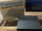 Panasonic RK-T30 Electronic Typewriter Word Processor W/ Lcd Display Box. Fixed Price $55.20.