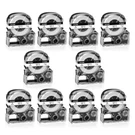 10PK 1/2" Compatible LK-4WBN L-C-4WBN Tape For Epson Labelworks Black White. Fixed Price $37.96.