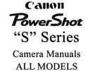 Canon Powershot Camera User Guide Instruction Manual (all Models). Fixed Price $9.95.