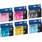 6 Pack Genuine Epson T079 Ink For Artisan 1430 Stylus Photo 1400. Fixed Price $47.99.