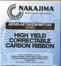 Nakajima HYC01 AE-580, AE-500 AE-710 Typewriter Ribbon, Correctable, Original. Fixed Price $12.99.