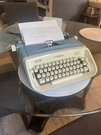 1967 Royal Aristocrat Typewriter - Spencerian Cursive/script Working With Case. Fixed Price $385.00.