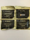 Canon CR-100 Correctible Film Ribbon Cassettes 3 Sealed Open. Fixed Price $69.42.