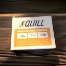 Quill #7-11225 Nos 6-PK Correctible Multi-strike Black Ribbon Nec Printers. Fixed Price $39.99.