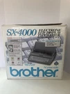 Brother SX-4000 Electronic Typewriter Lcd Tested Box Manual Ribbon. Fixed Price $169.99.