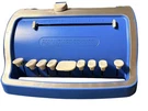 Perkins Aph Brailler Blue Mechanical Typewriter School For The Blind. Fixed Price $124.99.