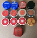 Caribonum Typewriter Ribbon Red Box Tin +12 Others Original Condition -WB18. Fixed Price $20.17.