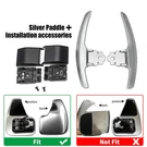Steering Wheel Paddle Shifter For Bmw F10 F15 F16 F20 F22 F25 F30 F31 F32 Silver. Fixed Price $52.53.