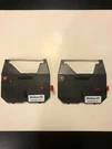 2 Pelikan Black Correctable Cartridge Ribbons Brother AX-10, New In Box. Fixed Price $8.00.