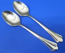 2 Royal Gallery RGL1 Glossy 18-8 Stainless Korea Flatware 6 1/8" Teaspoons. Fixed Price $55.16.