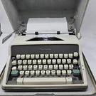 1964 Olympia Deluxe SM7 Portable Typewriter W/ Case, Manual & Original Documents. Fixed Price $274.99.