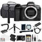 Canon Eos R5 Mirrorless Digital Camera +32GB +ext Batt+ Led Light- Ultimate Kit. Fixed Price $2576.99.