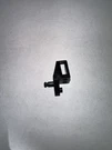 Ibm Selectric Iii Part Paper Table Right Hand Bracket #1254899 Set Screw Holes. Fixed Price $19.95.
