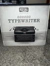 New Royal Classic Manual Black Typewriter Retro Style #79104P. Fixed Price $200.00.
