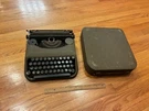 Vintage Smith Corona Zephyr Portable Typewriter Metal Case Lid Top. Fixed Price $139.99.