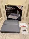Smith Corona SL560 Portable Electronic Typewriter Spell Right Box (video). Fixed Price $71.50.