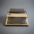 Electric Typewriter Cannon AP100. Fixed Price $322.61.