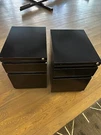 Hirsh Ind. Steel Mobile File Cabinet 2-DRAWER 20-INCH Deep Black. Fixed Price $59.00.