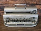 Perkins Brailler Grey - Tested Includes Dust Cover. Fixed Price $285.00.