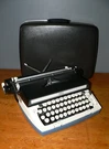 Vintage Sears Forecast Deluxe 12 Portable Typewriter Made By Smith-corona W/case. Fixed Price $160.00.