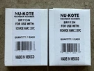 New! Lot Of 2 Nukote Model BR113N Cartridge Monroe Series Marc Epc Black/red. Fixed Price $14.49.