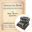 Smith Premier NO.2 Typewriter Instruction Manual User Repro Antique Vtg. Fixed Price $5.00.