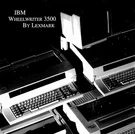 Ibm Wheelwriter 3500 (lexmark) W/ Gothic, Script, Presentor, Courier, Pica Fonts. Fixed Price $550.00.