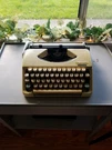 Olympia Splendid 66 Typewriter With Case - Qwertz German. Fixed Price $200.00.