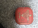 Caribonum Typewriter Ribbon Red Box Tin Fair Original Condition. Fixed Price $20.18.