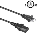 Ul 2-PRONG Ac Power Cord Cable Lead For Vtg Ibm Lexmark Wheel-writer Typewriter. Fixed Price $12.87.