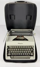 Olympia De Luxe Manual Portable Steel Vintage Typewriter With Case. Fixed Price $185.00.