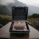 Vintage Sears Scholar Electric Portable Typewriter Model 161.53970. Fixed Price $39.00.