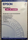 Epson Photo Quality Ink Jet Paper 11.0 X 17.0 100 Sheets Brand New. Fixed Price $27.99.