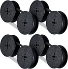 4 Pairs Black Typewriter Ribbons Twin Spool Compatible With Most Models. Fixed Price $18.29.