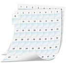 Dymo 1908553 Xtl Laminated Wire/cable Wrap Sheet Labels, 1" 1-5/8 Black On Whi. Fixed Price $39.99.