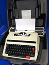 Vintage Sears Manual Model 268.52620 Portable Typewriter Original Case Tested. Fixed Price $45.00.