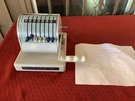 Vintage Paymaster Series X-550 7 Column Check Writer Works. Fixed Price $99.00.