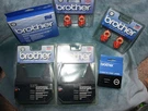 Lot 5 Brother Correctable Film Ribbons #7020/DAISY Wheel 460/ 4X 3010 Correction. Fixed Price $299.99.